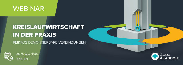 Kreislaufwirtschaft in der Praxis – Peikkos demontierbare Verbindungen, Online